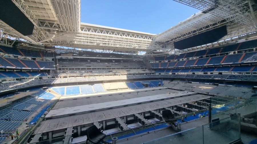 Bernabeu's capacity grows to 84744 spectators