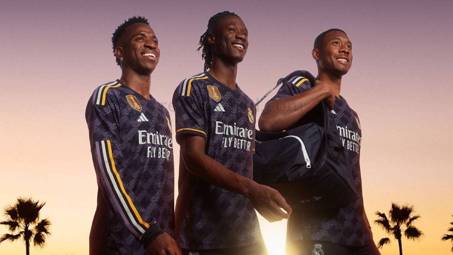 Best photos of Real Madrid s second jersey presentation